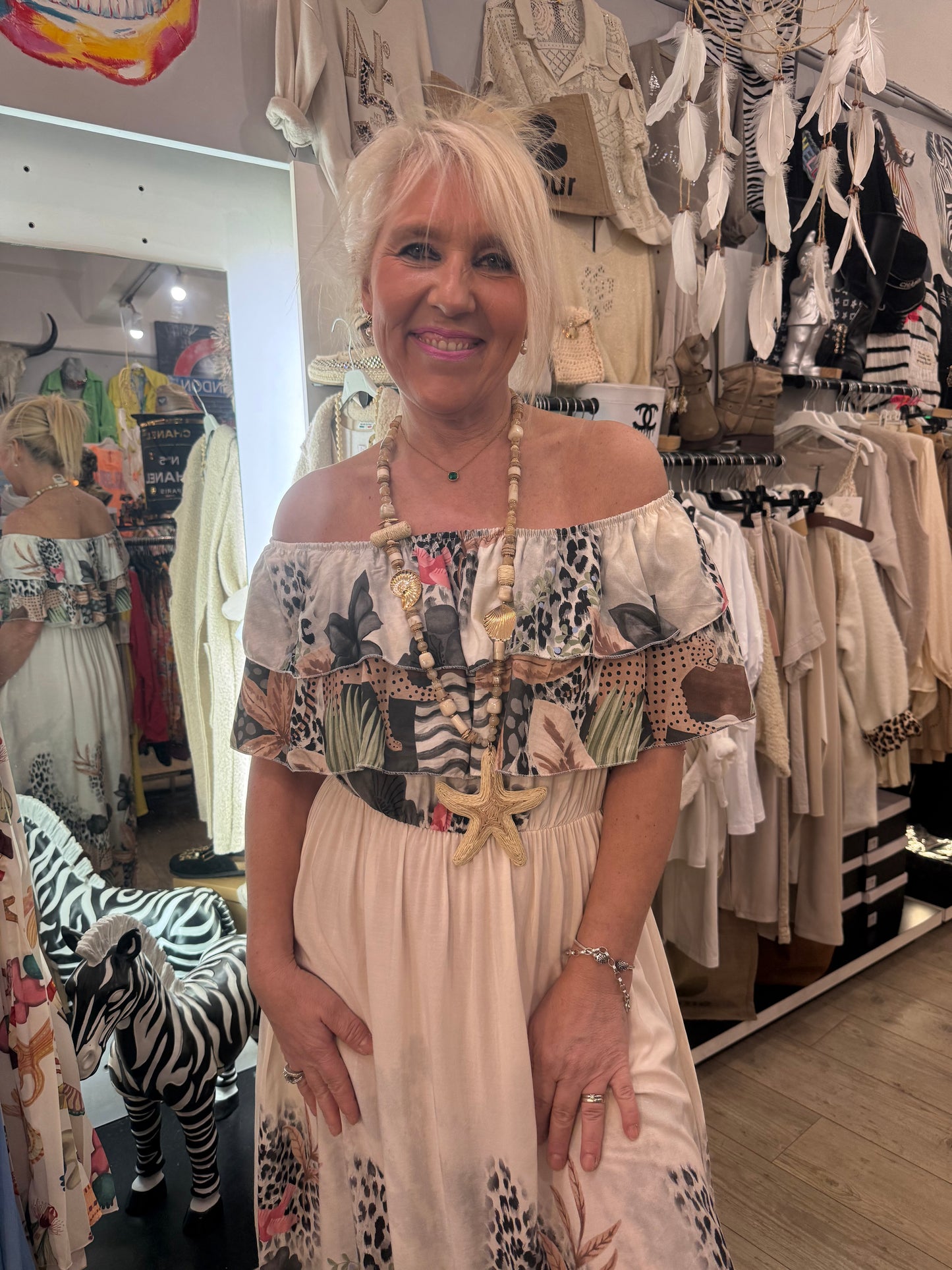 Robe jungle Carmen