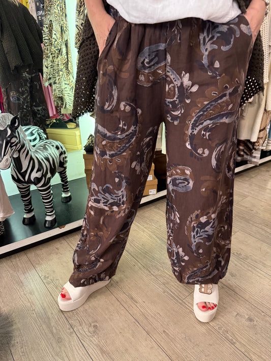 Pantalon enzo choco