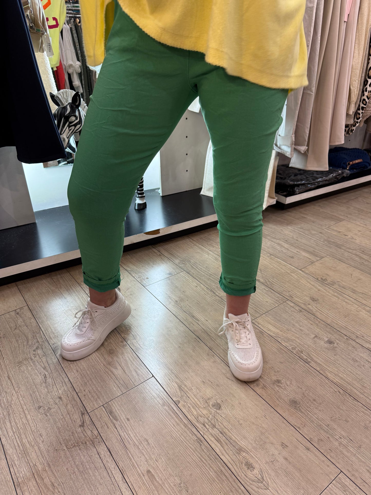 Pantalon magique vert