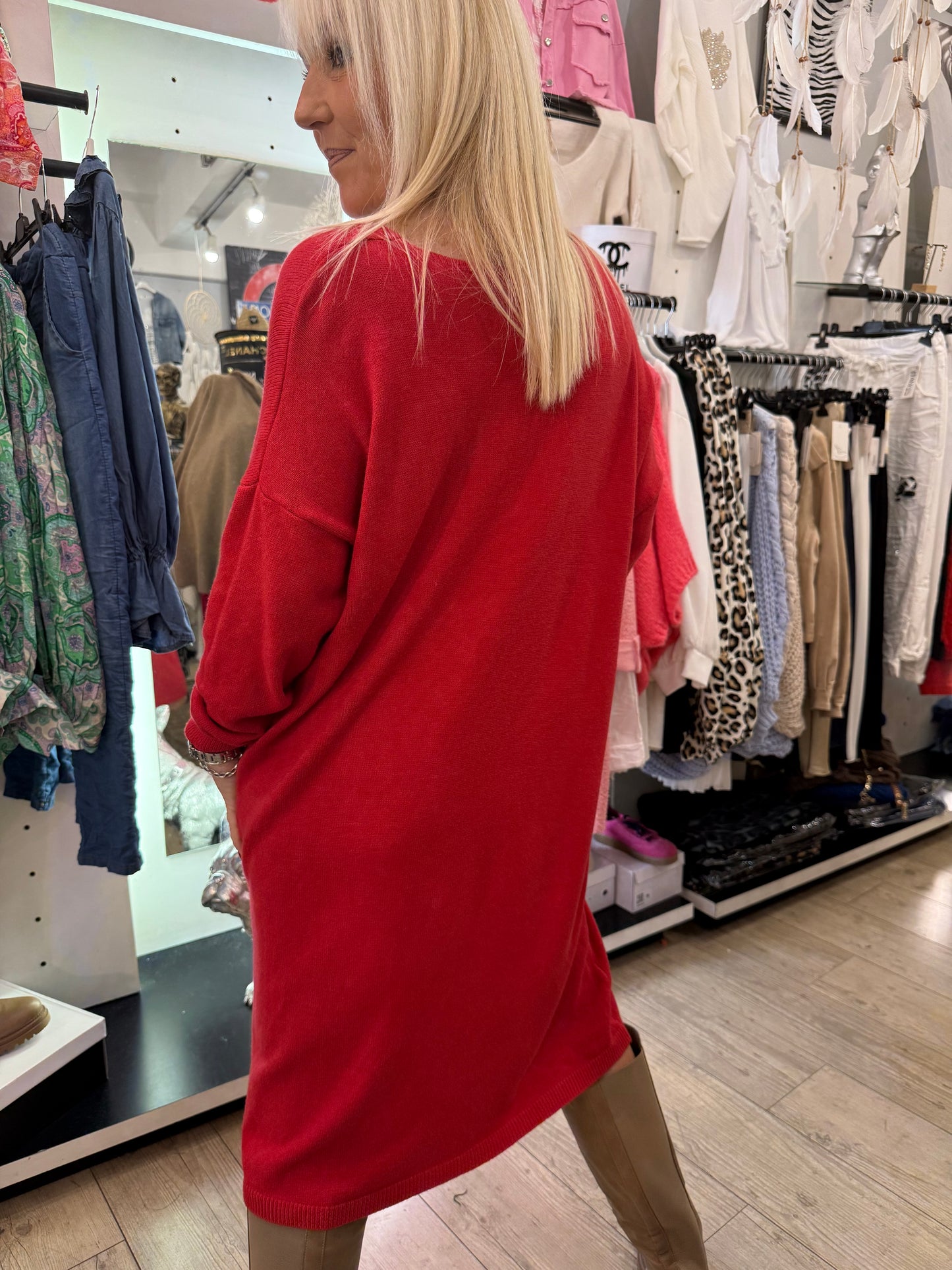 Robe love rouge
