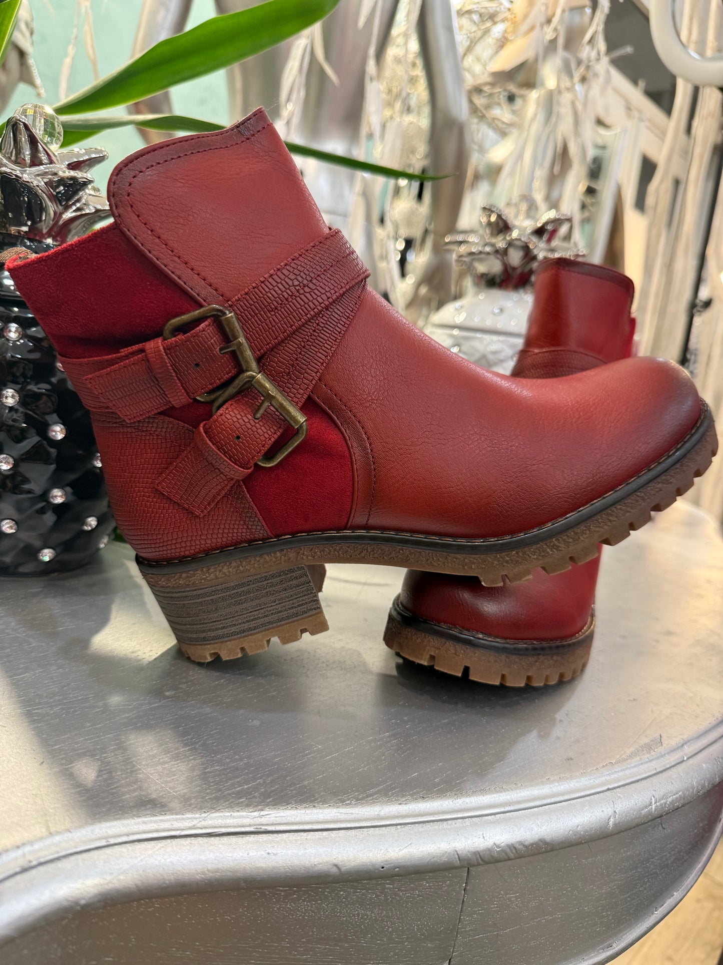 Boots rouge