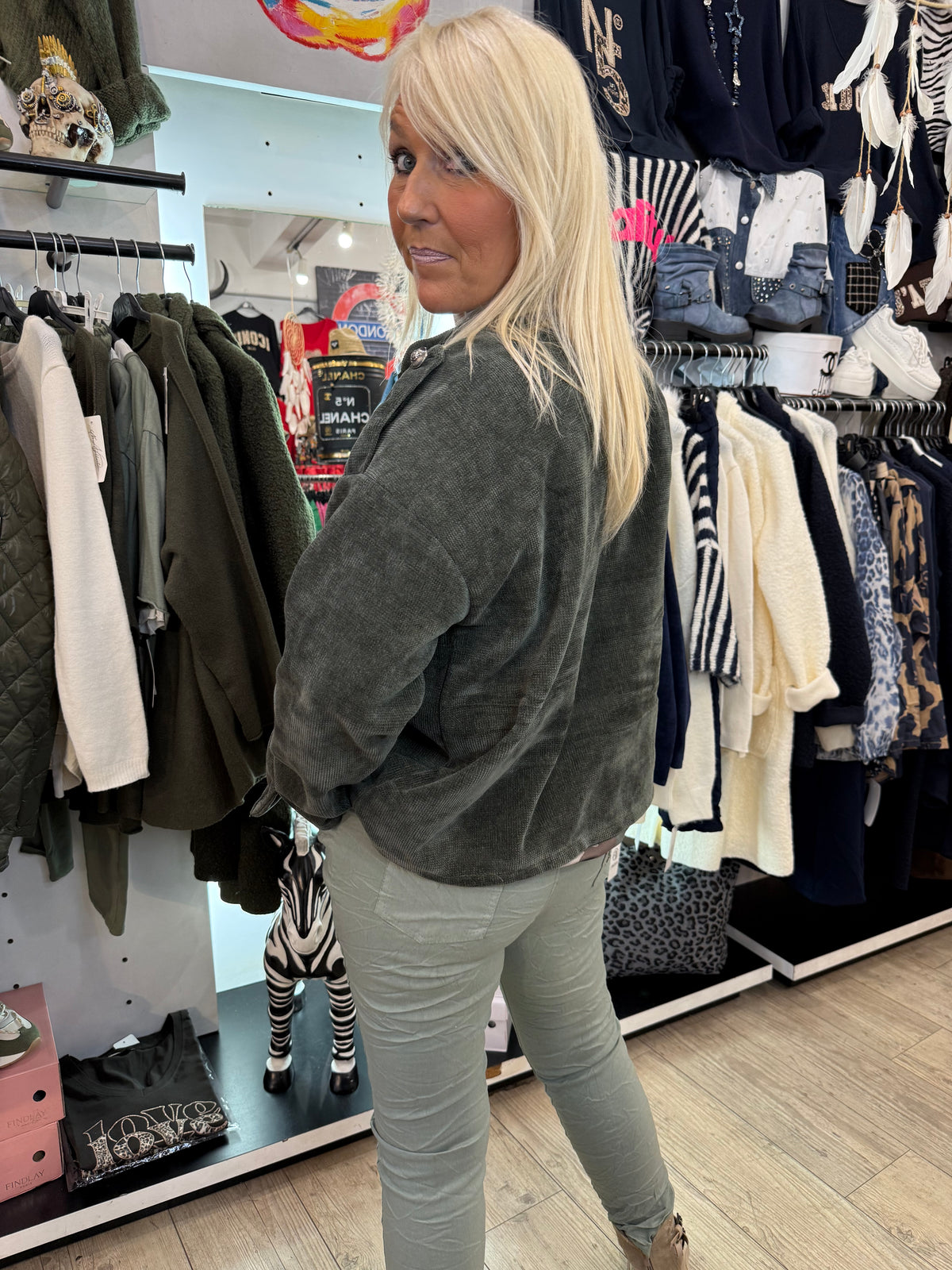 Veste kaporal kaki