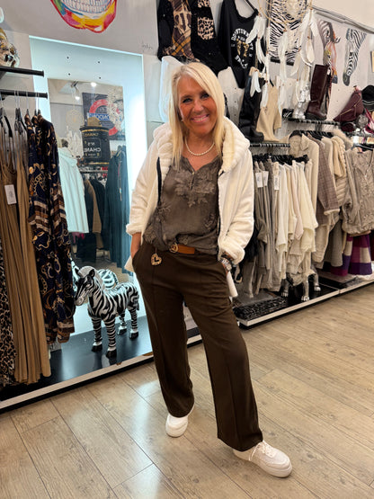 Veste Albane blanche