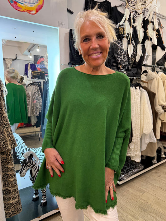 Pull Maryam vert