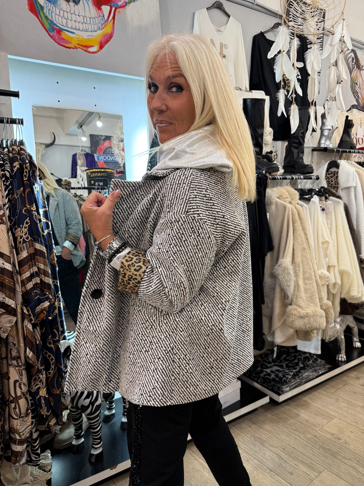 Veste Gloria blanche