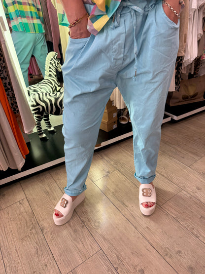 Pantalon magique gde taille ciel