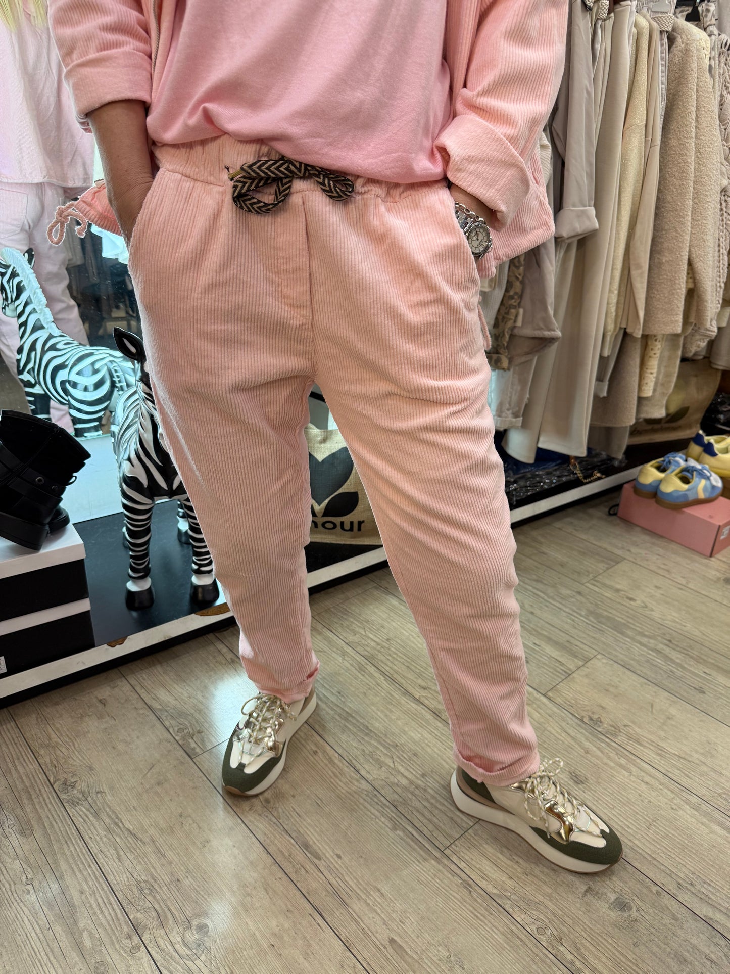 Pantalon Valentine rose
