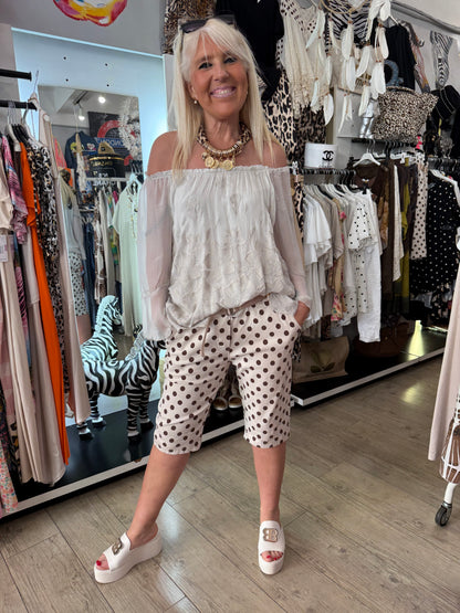 Tunique Carmen beige