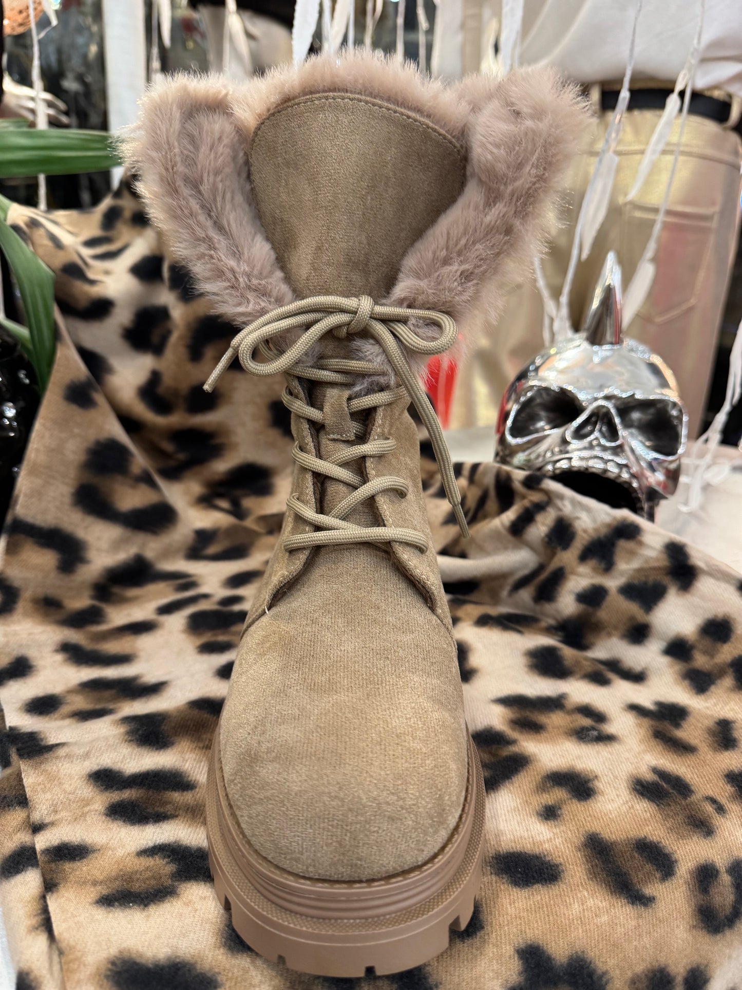Boots fourrees neige