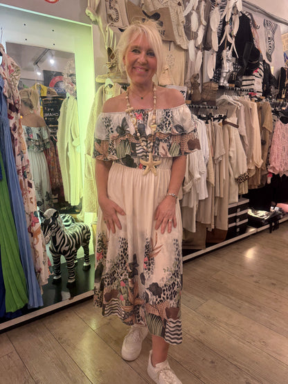 Robe jungle Carmen