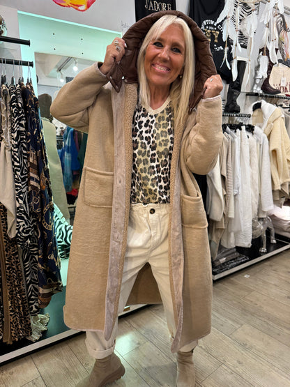 Manteau beige Wilfrid