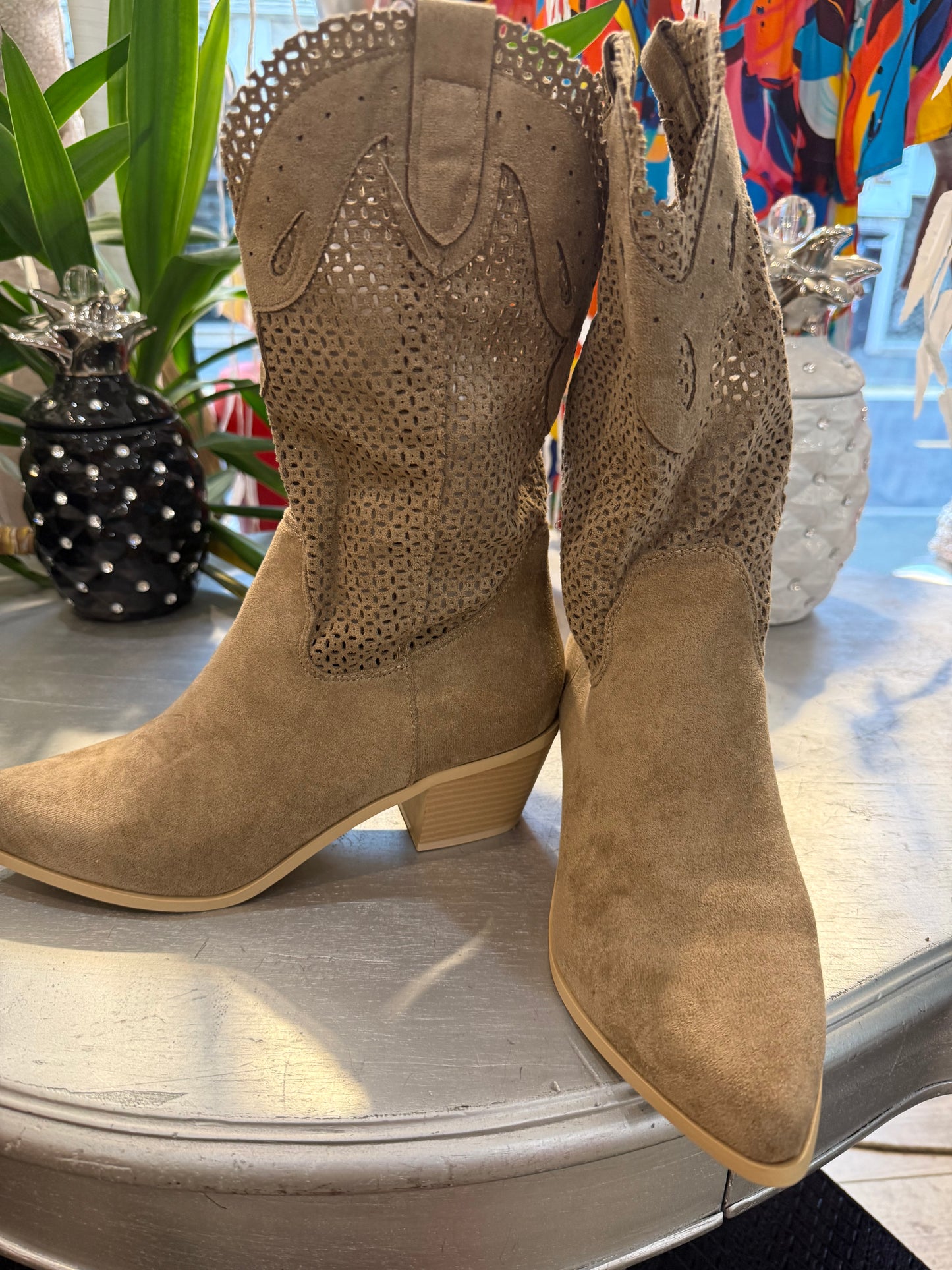 Boots fauve
