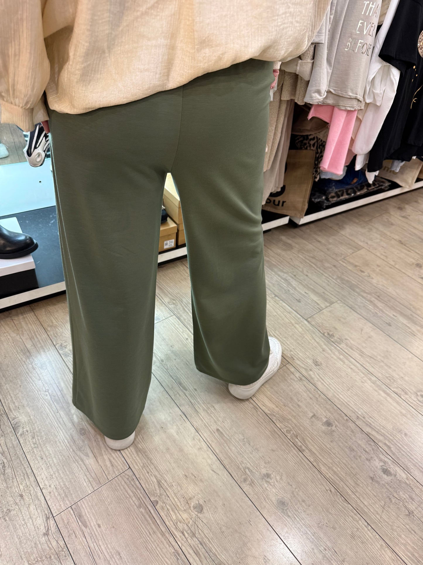 Pantalon Paula kaki