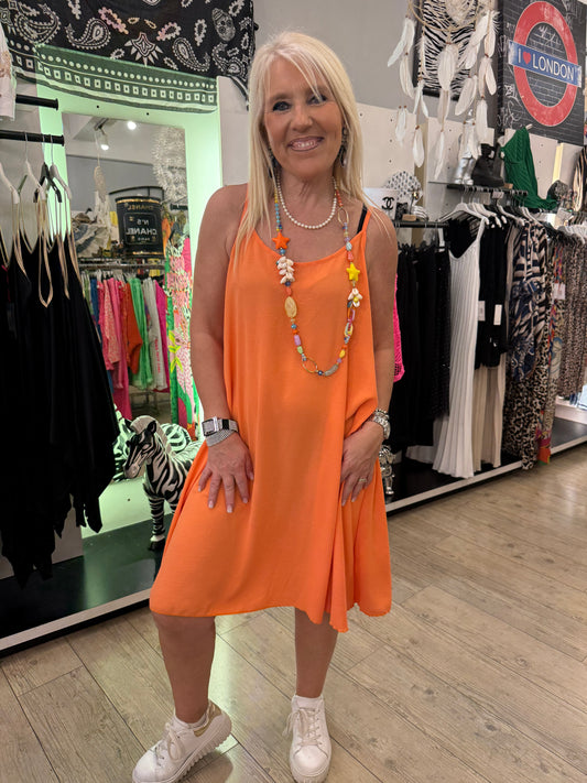 Robe Delphine orange
