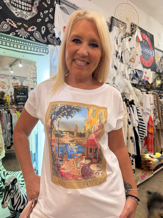 T shirt st tropez