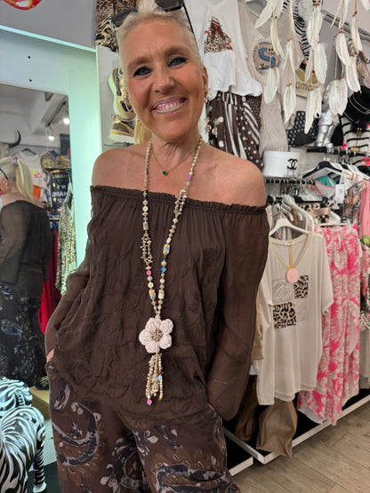 Tunique Carmen Choco
