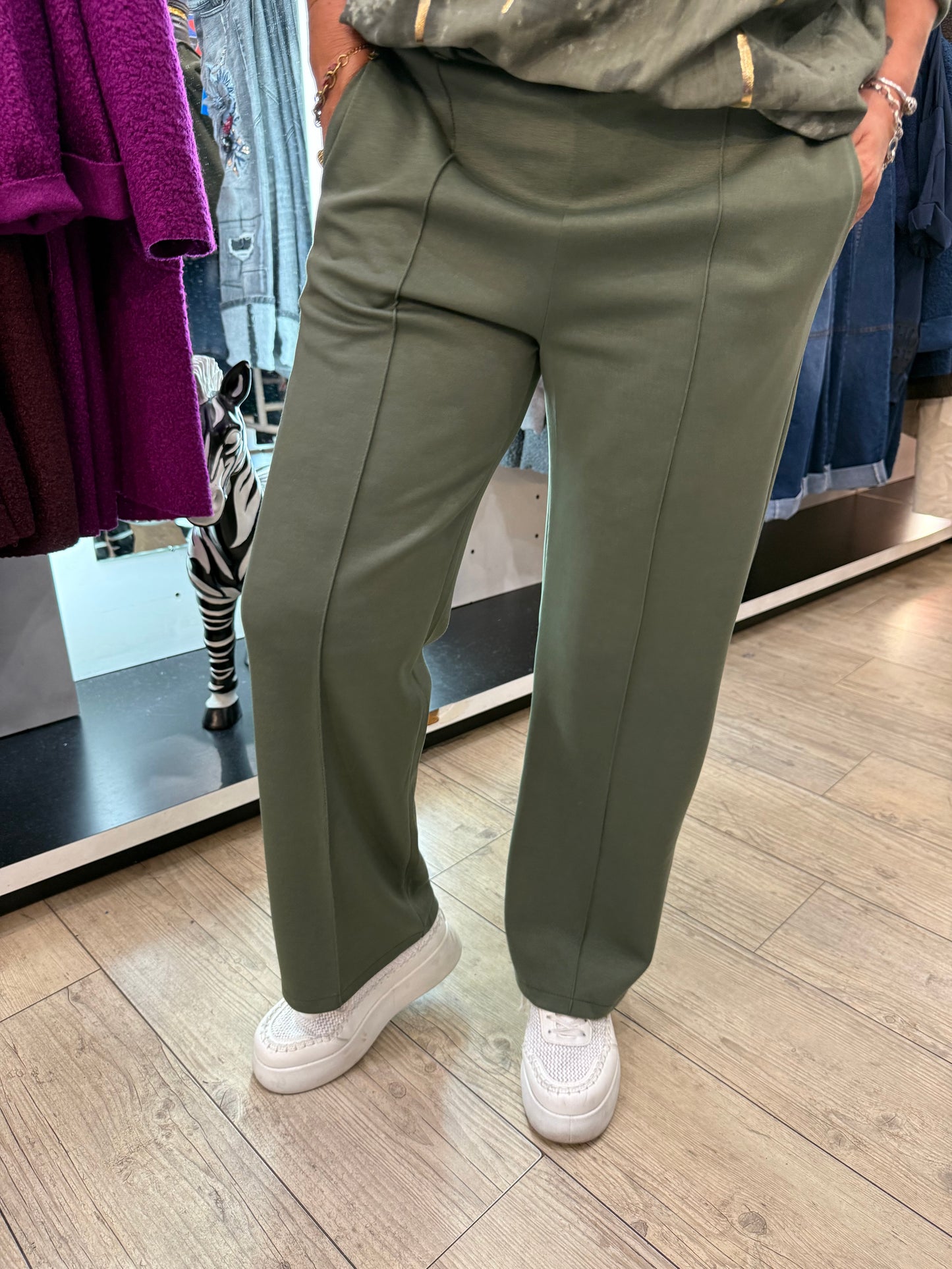 Pantalon Lesli kaki