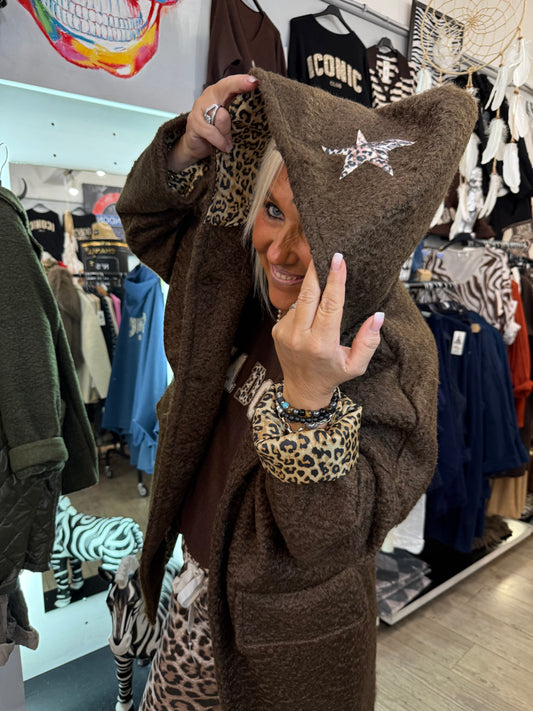 Manteau Éden choco