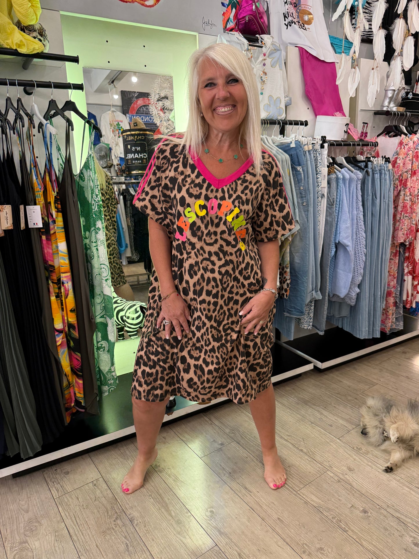 Robe les copines rose