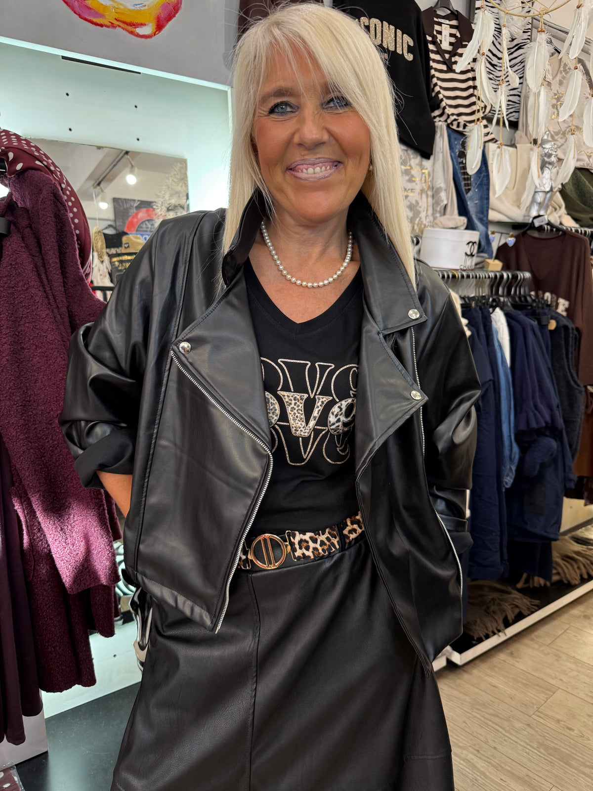 Veste perfecto noire