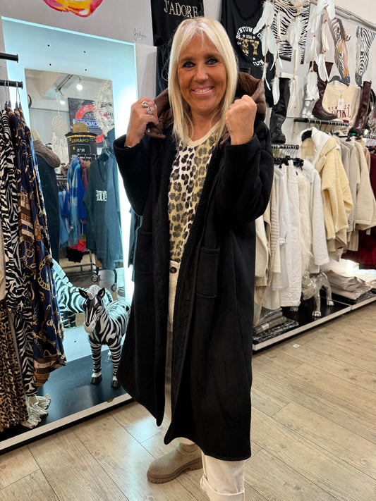 Manteau noir Wilfrid