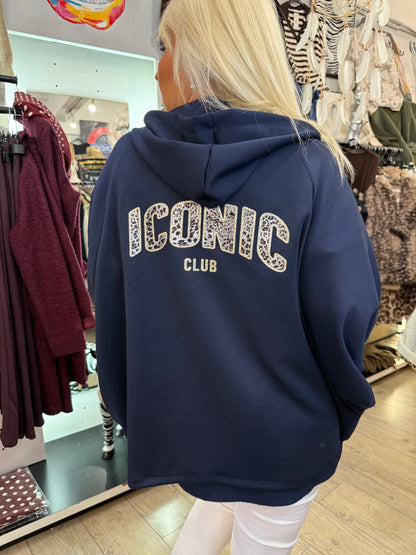 Veste marine iconic club
