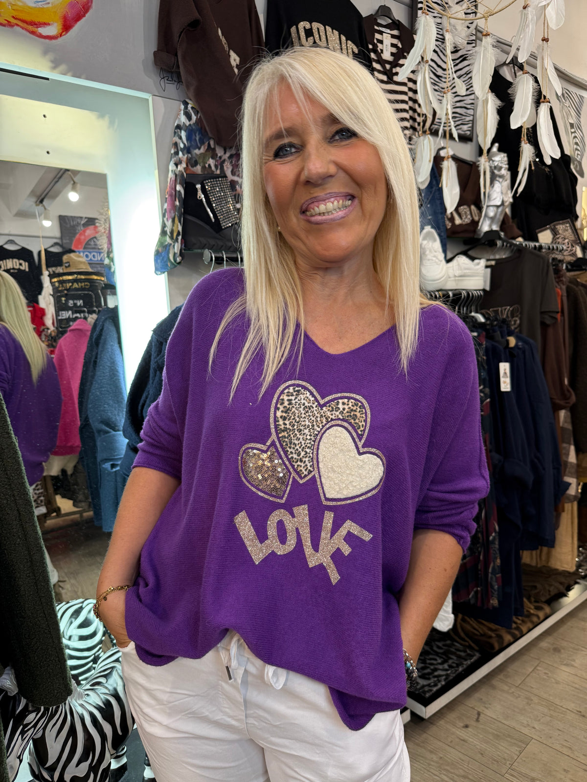 Pull love violet