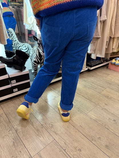 Pantalon Valentine bleu elec