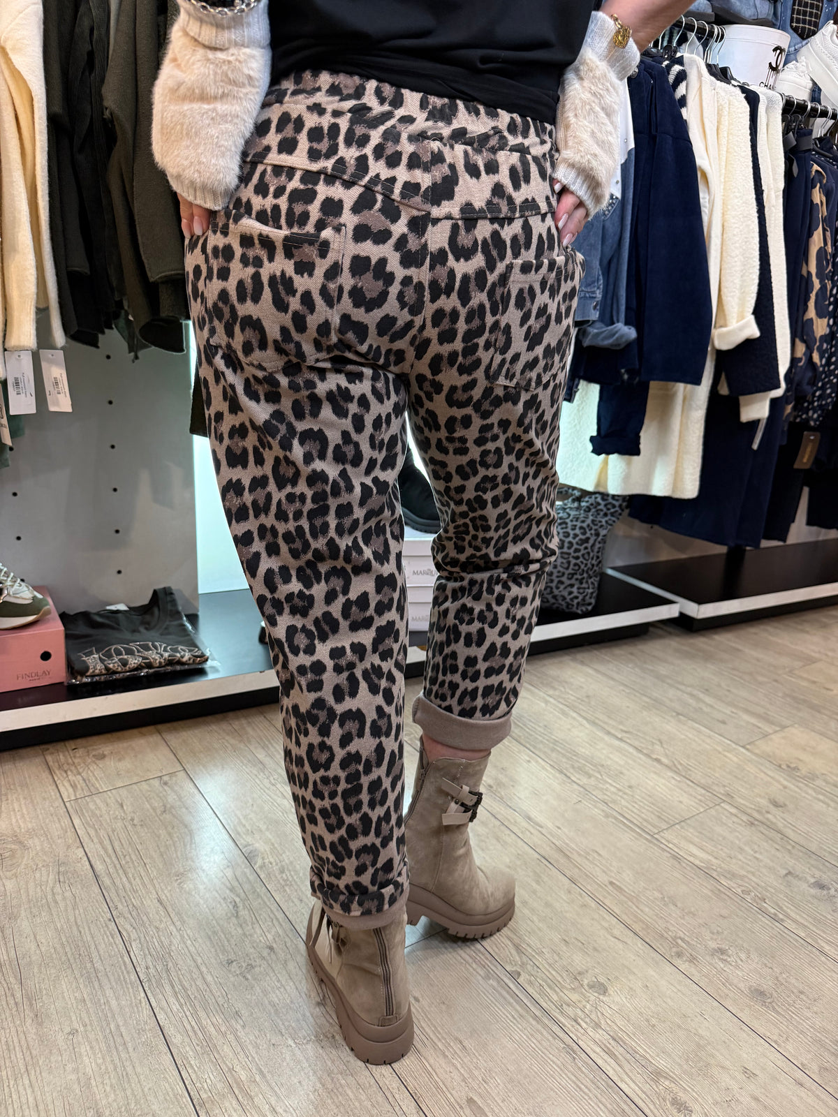 Pantalon léopard joe