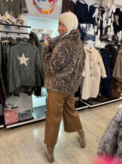 Veste léopard