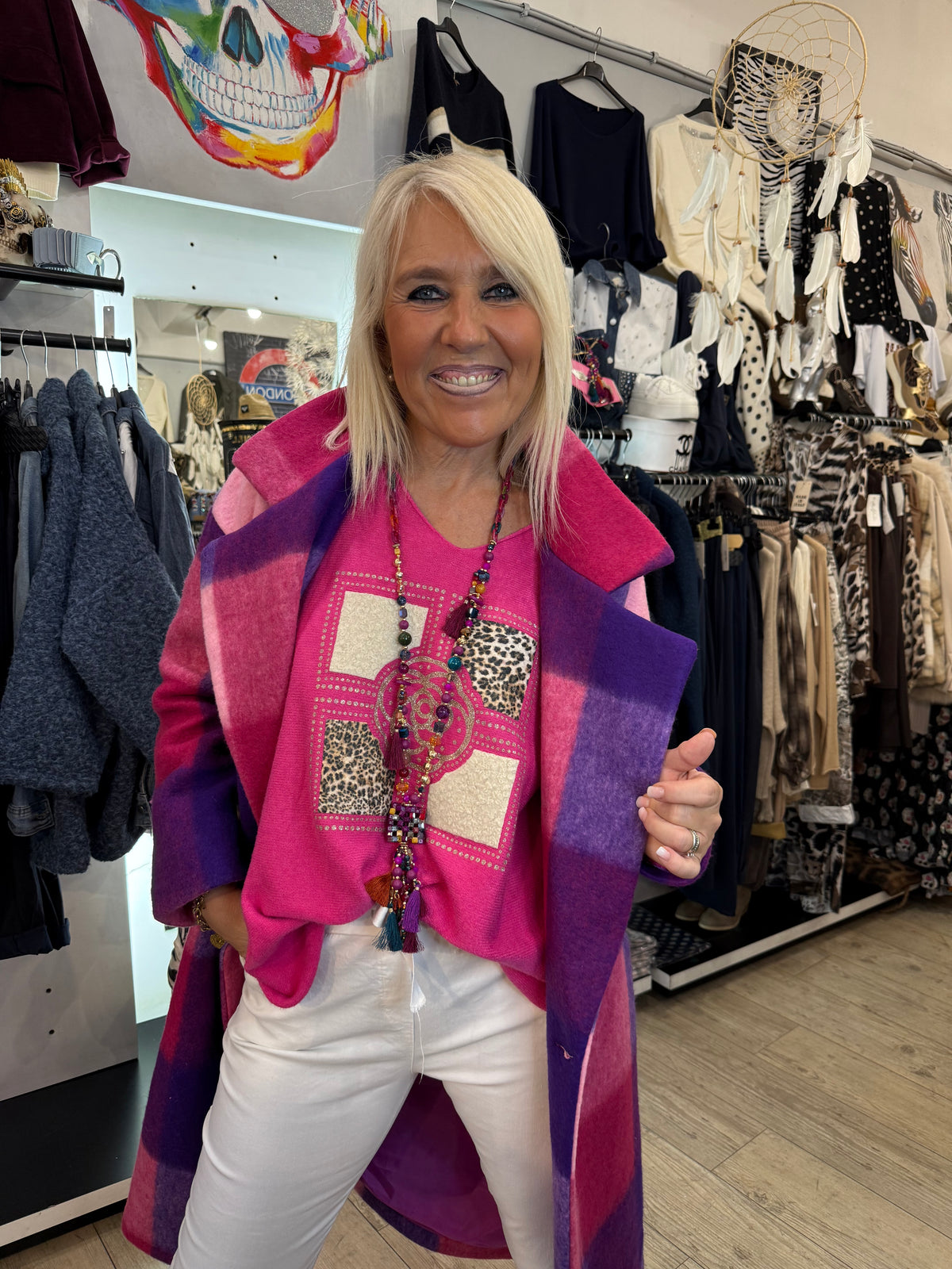 Manteau pink
