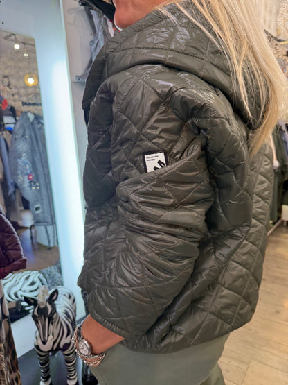 Doudoune fashion kaki