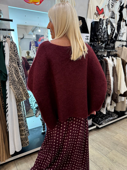 Pull Chloé bordeaux