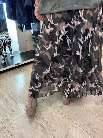 Jupe army gde taille