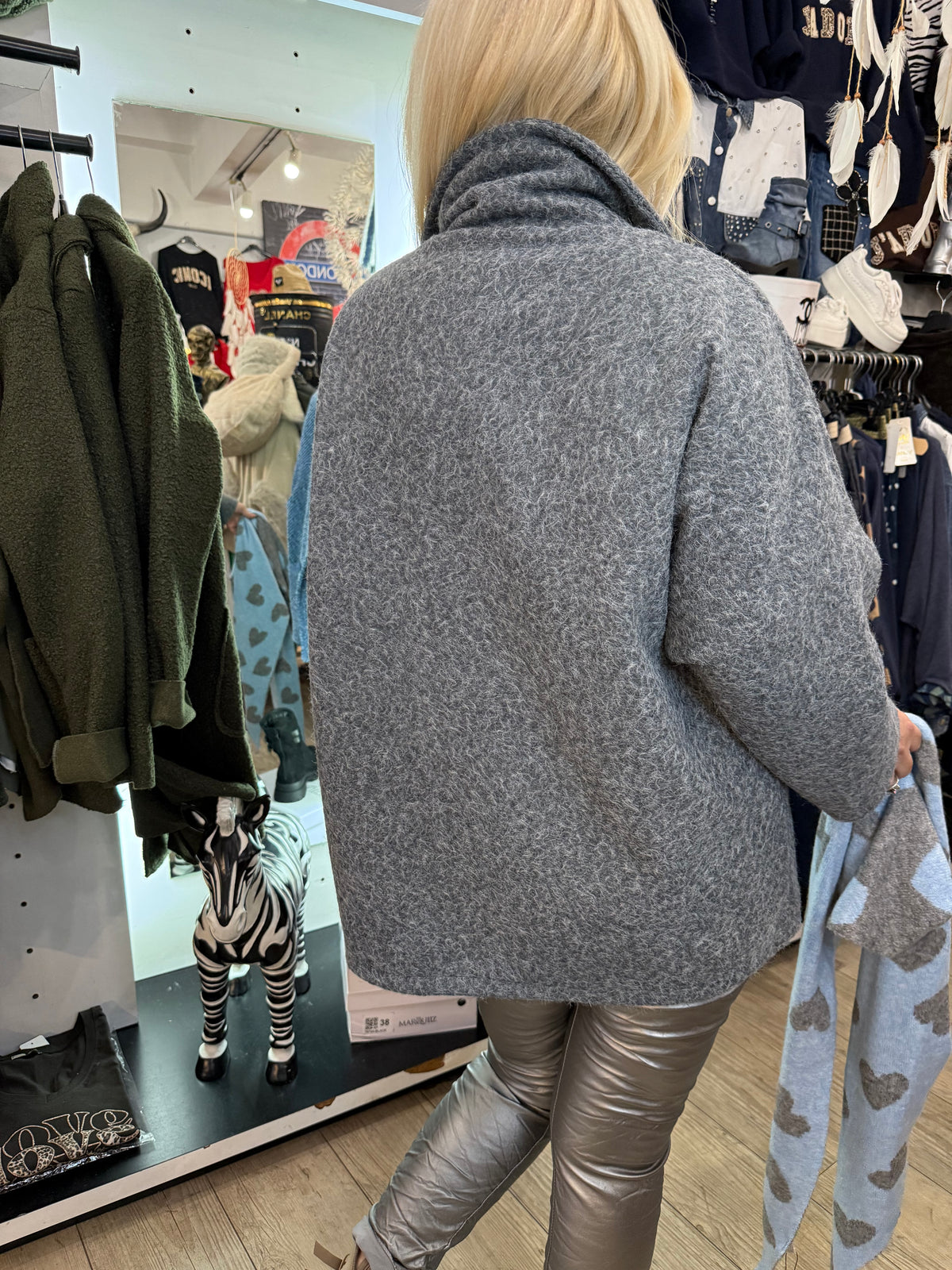 Veste Noémie grise