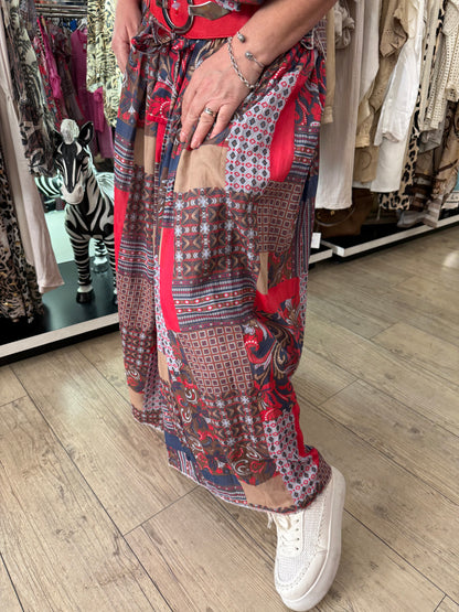 Jupe azya rouge
