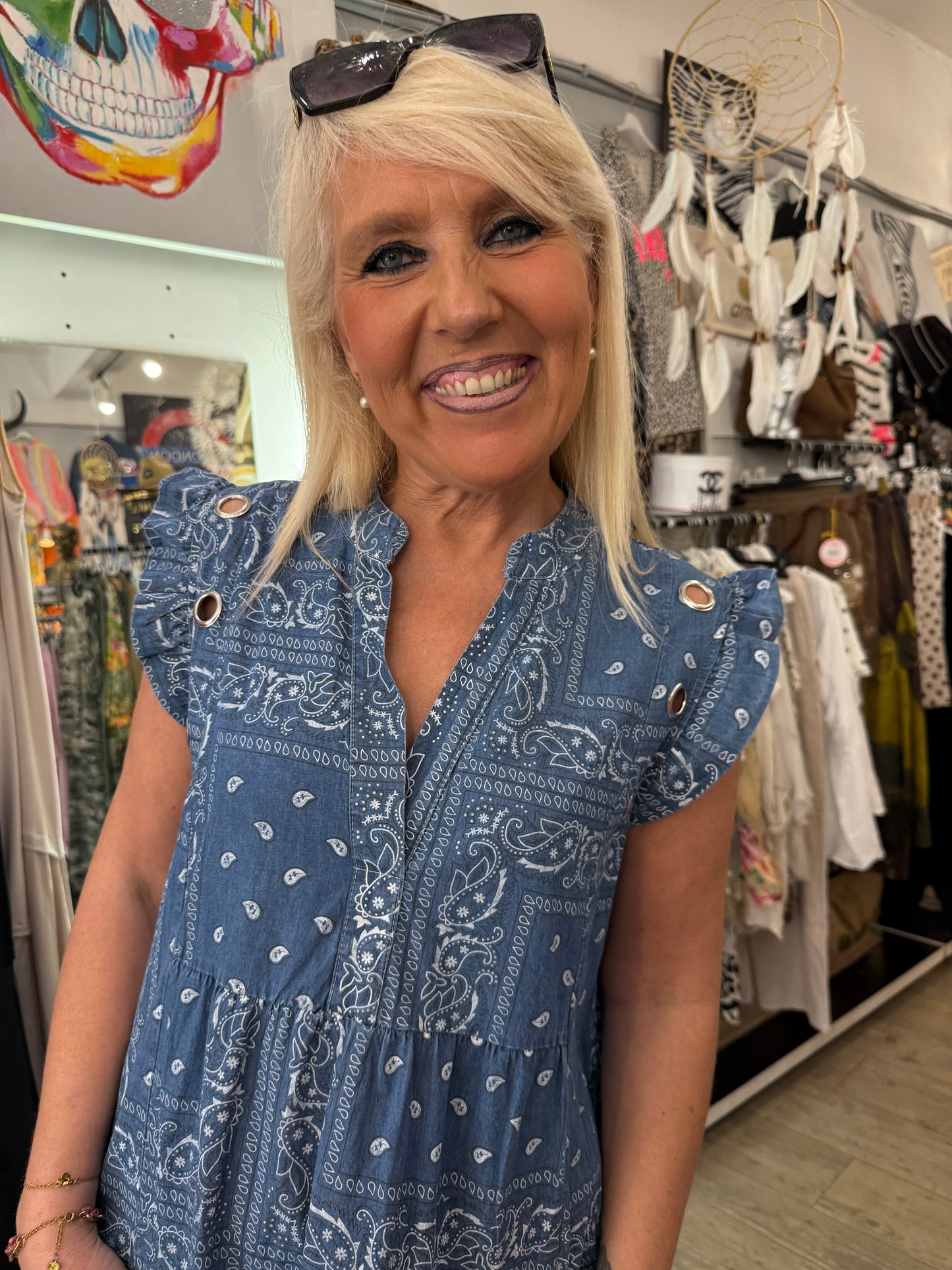 Robe bandana  Jean