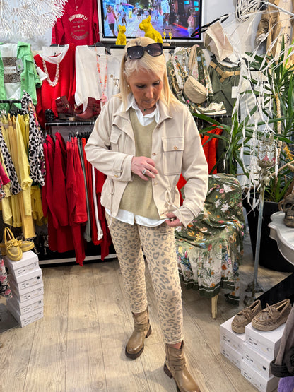 Veste Denise beige
