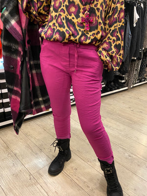 Pantalon magique fushia