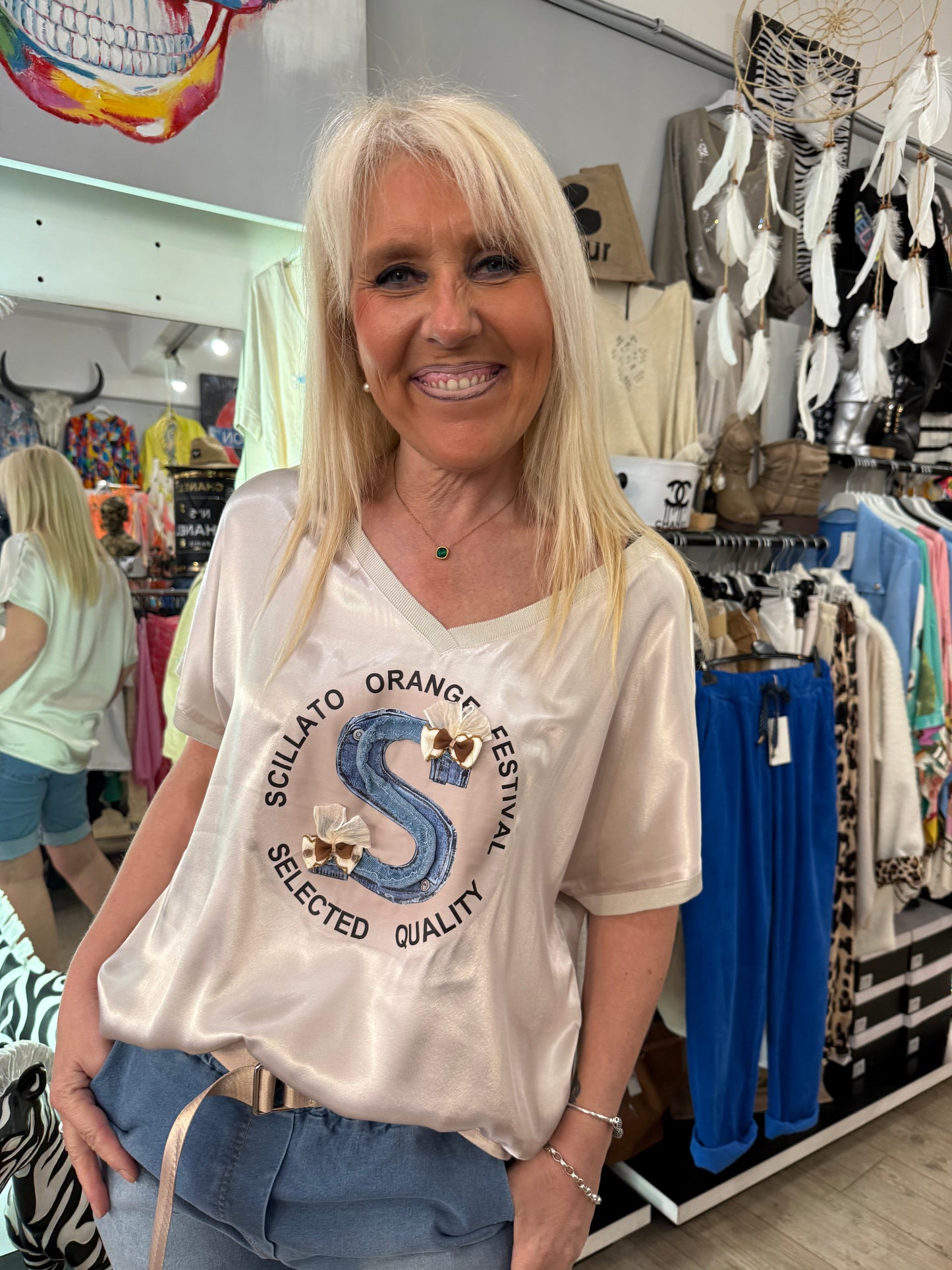 T shirt Stella blanc