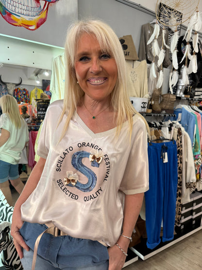 T shirt Stella blanc