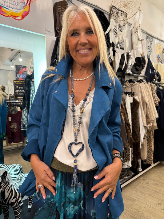 Veste bleue