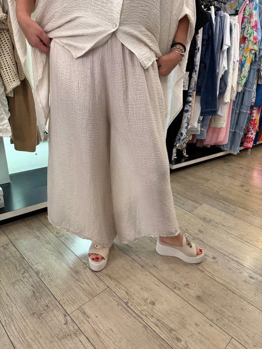 Pantalon palazzo Ambroise