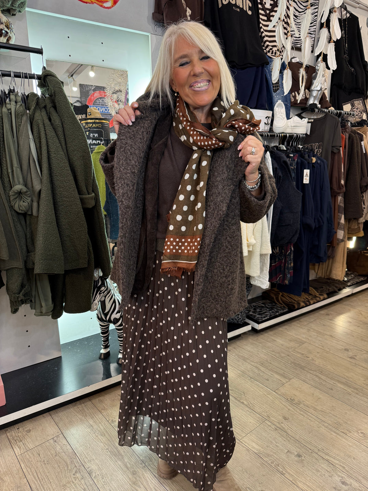Veste Noémie Choco
