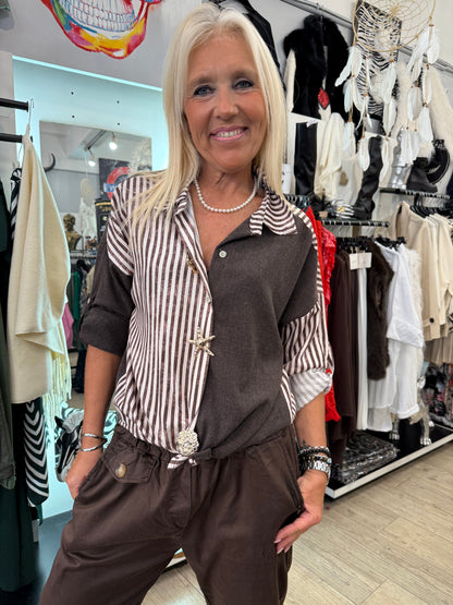 Chemise Emma choco