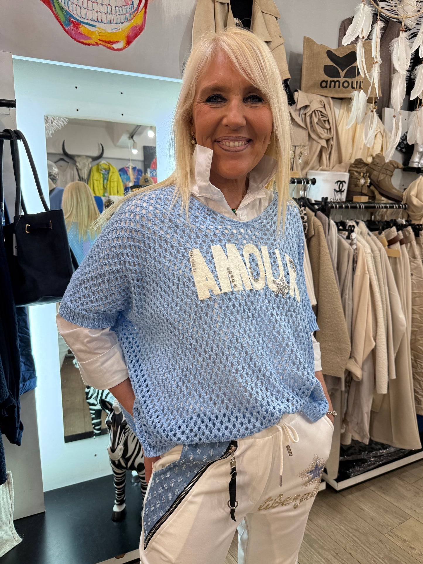 Pull filet amour