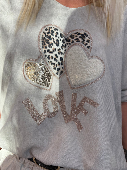 Pull love beige