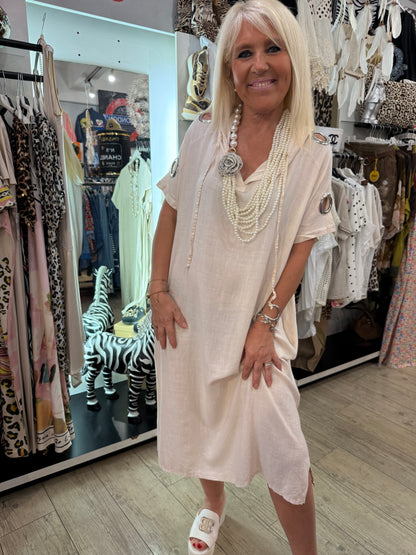Robe beige Sahara