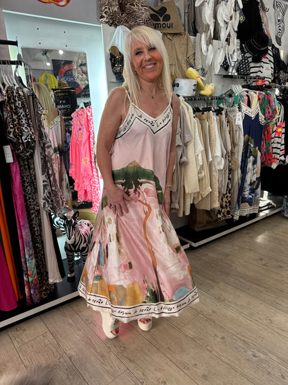 Robe Vérone rose