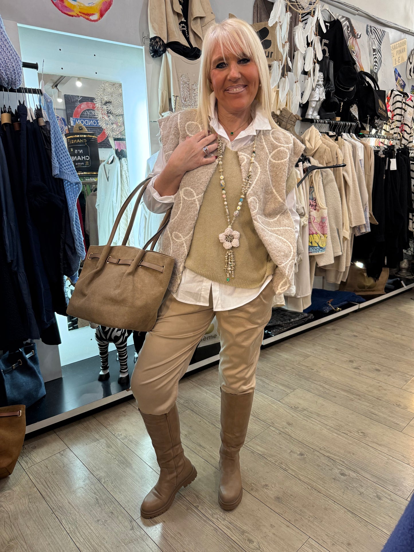 Sac beige